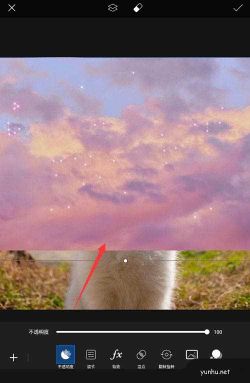 picsart美易怎么一键换背景? picsart更换天空背景的技巧