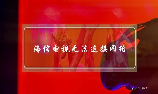 海信电视无法连接网络(海信电视无法连接到网络)