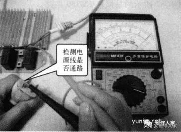 电磁炉通电不加热及自动关机故障检修方法