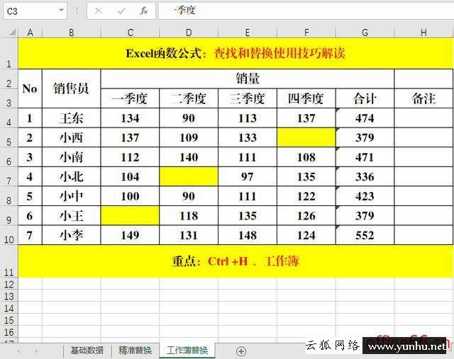 excel的替换功能怎么用（excel中如何使用查找和替换功能）(5)