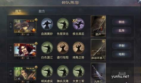 率土之滨马超法刀阵容怎么搭配?