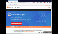 免费硬碟分割区管理软体Paragon Partition Manager Free